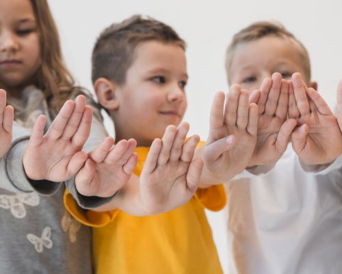 kids-showing-their-hands
